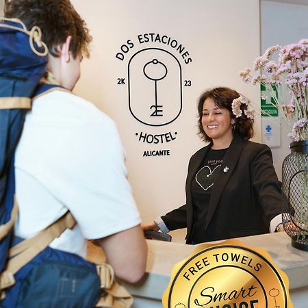 Hostel Dos Estaciones - Free Towels, Coffee & Tea, Remote Check-In Alicante Exteriör bild